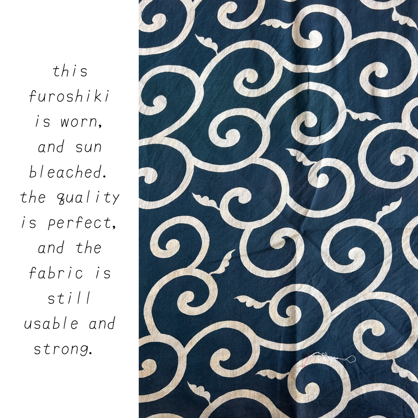 antique weathered furoshiki