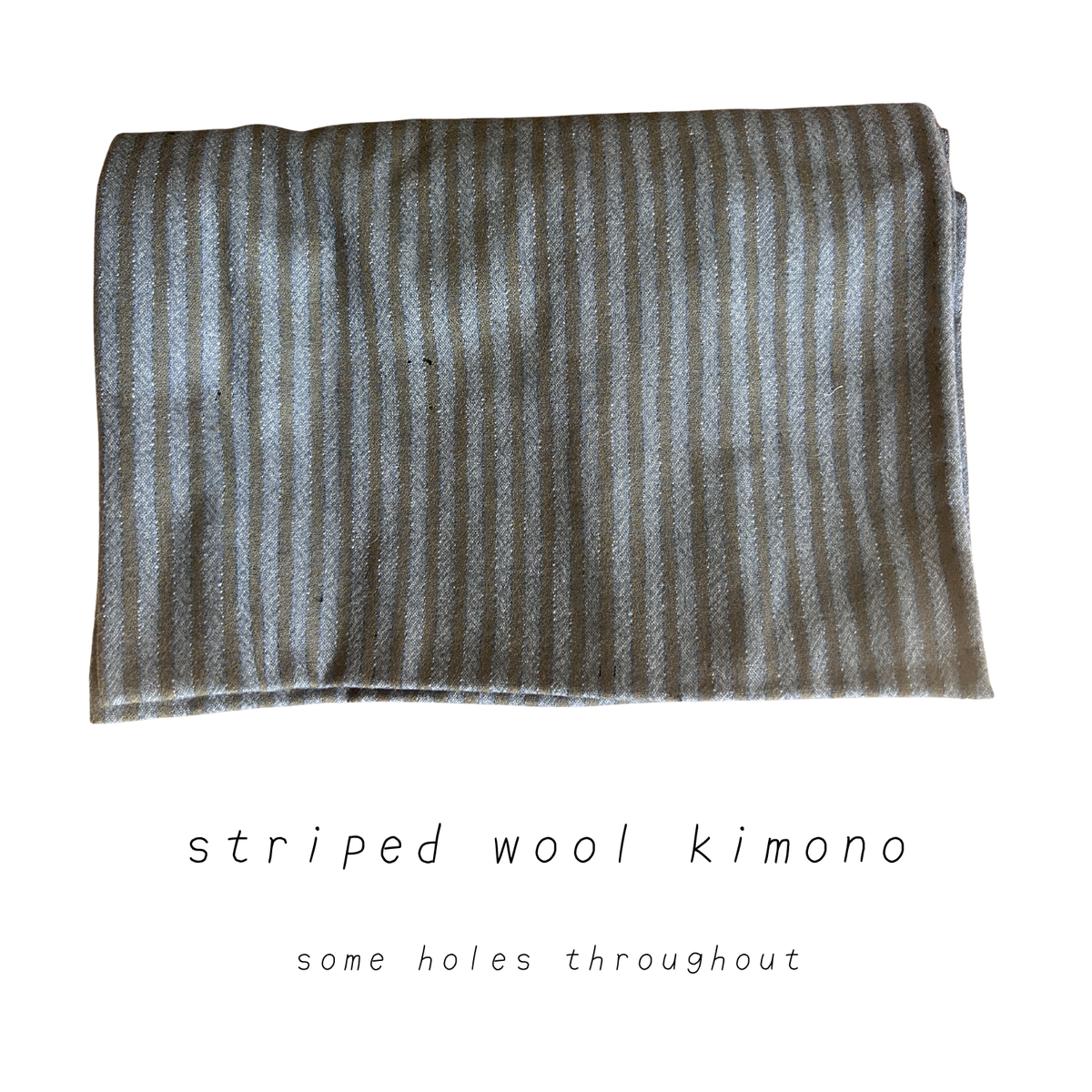 wool & lining kimono