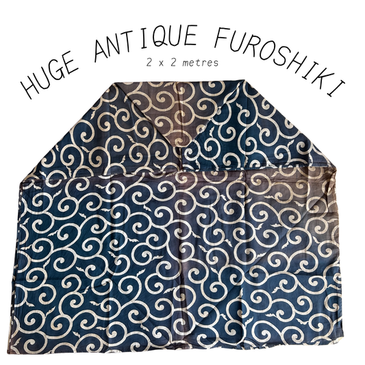 antique weathered furoshiki