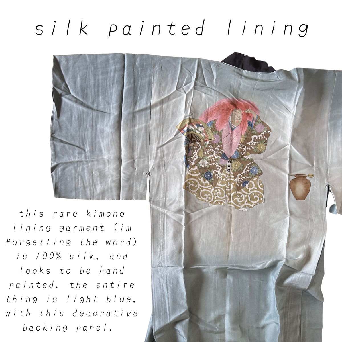 wool & lining kimono
