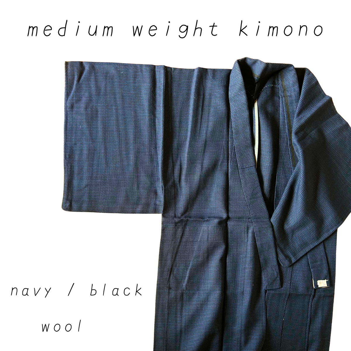 wool & lining kimono