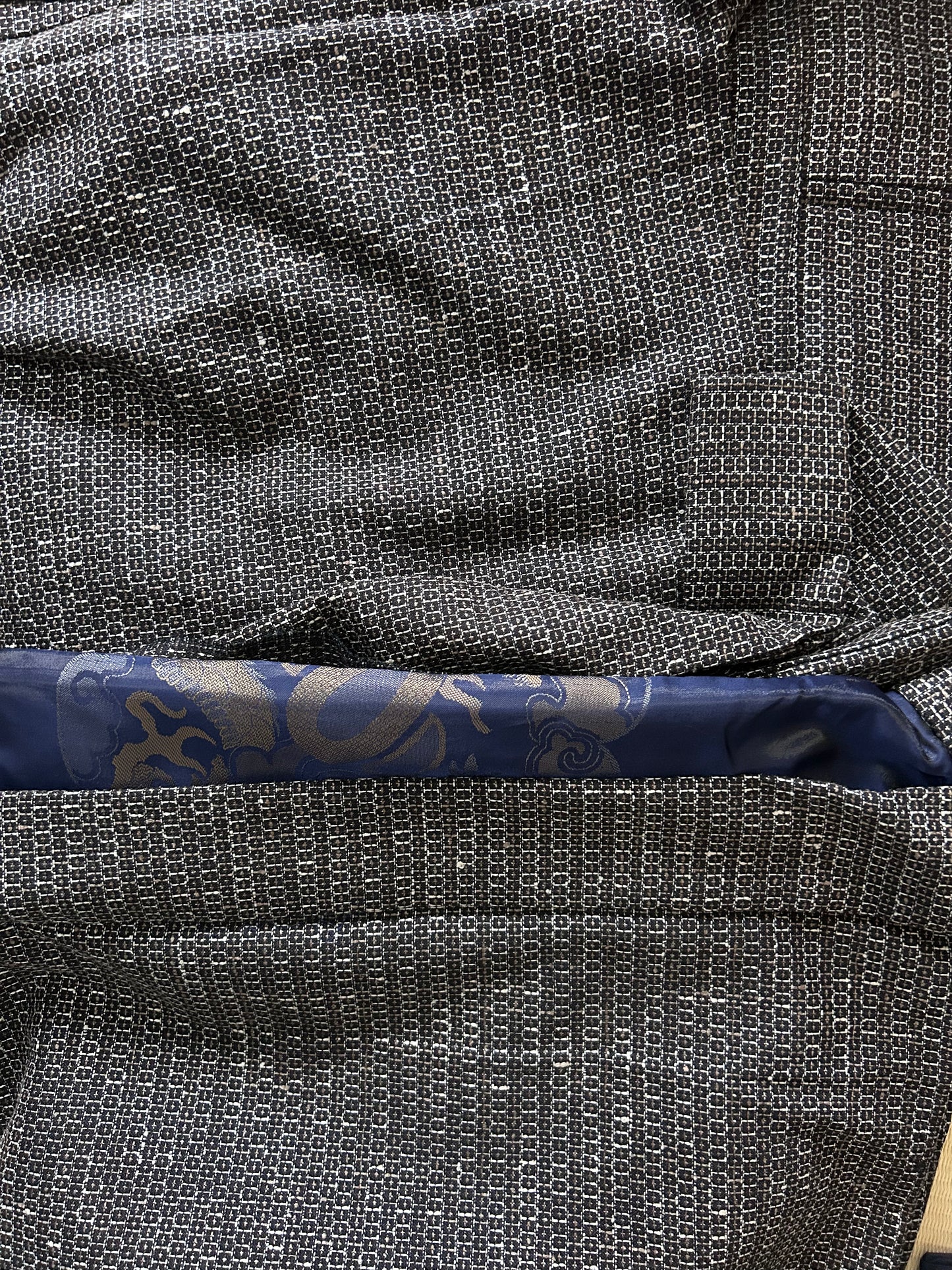 mens wool kimono