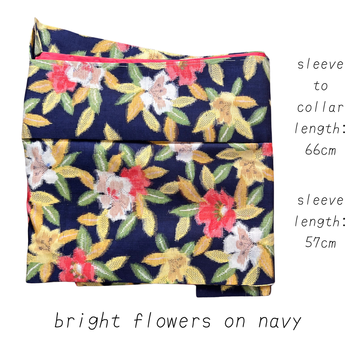 full kimono (tsumugi, 100% silk)
