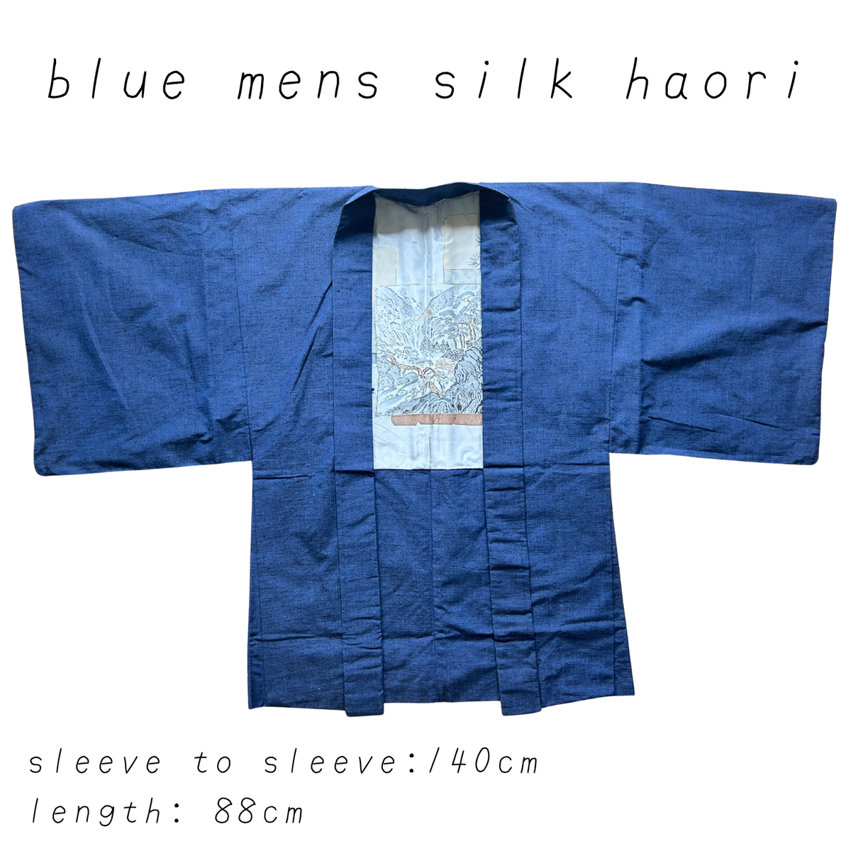 mens silk haori