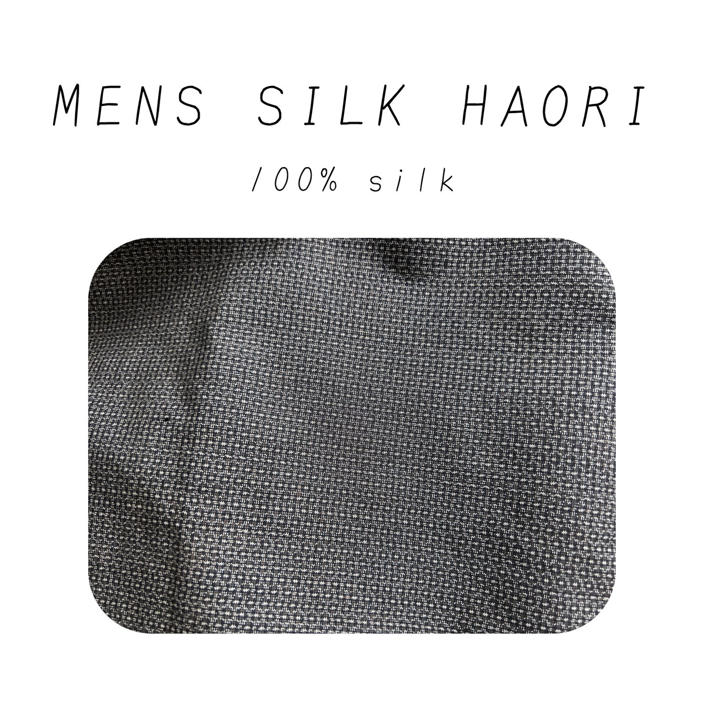 mens silk haori